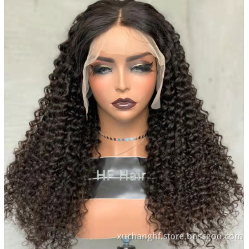 Wholesale Vendors 13X4 12A Swiss Lace Front Brazilian Human Hair Wigs Pelucas Glueless Full Lace Wigs Water Wave Hd Lace Wig